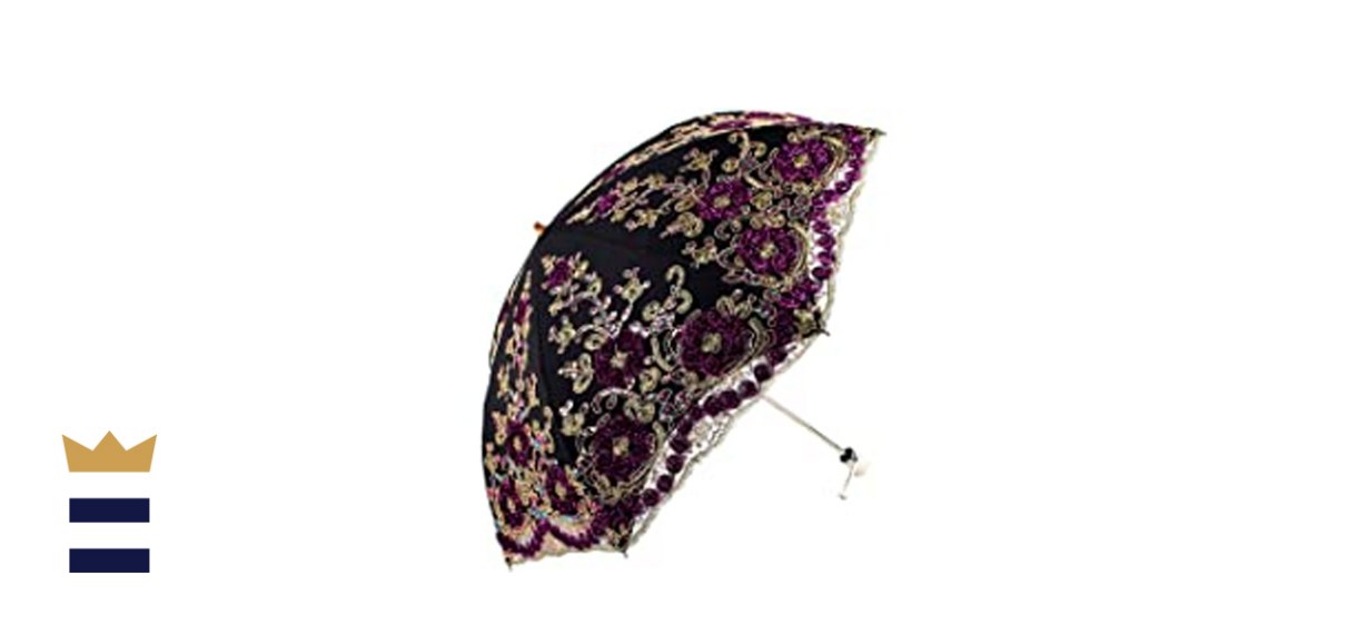 Honeystore Flower Lace Parasols for Wedding Party