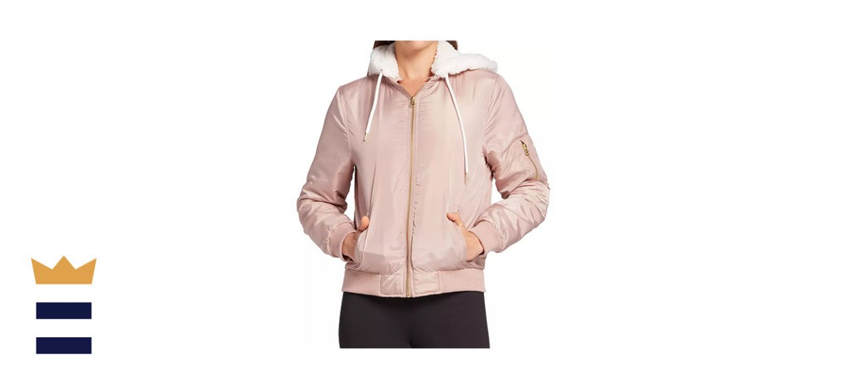 Hurley Womens Nylon Bomber Jacket