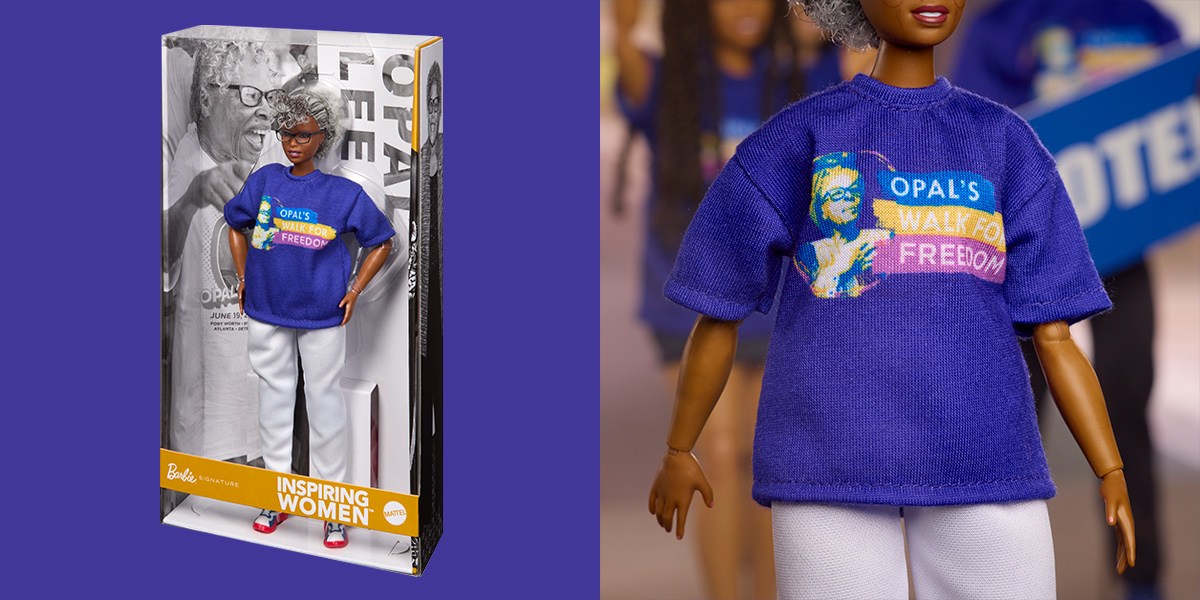 Barbie Inspiring Women Opal Lee Collectible Doll