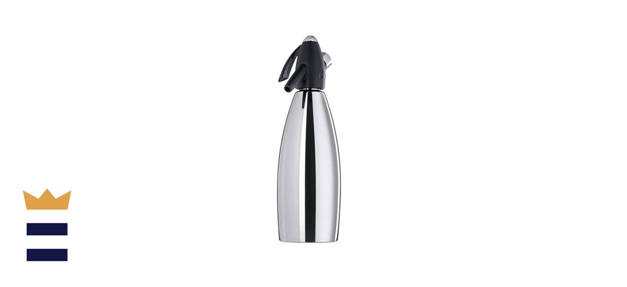 iSi Stainless Steel Soda Siphon and Sparkling-Water Maker