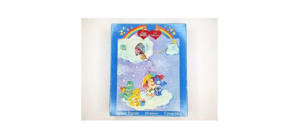 Kaleidoscope Kid Co Vintage 60-Piece Care Bears Puzzle