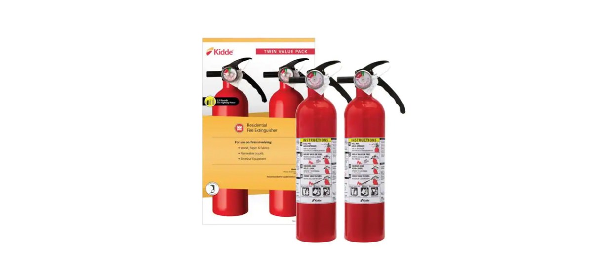 Kidde Basic Use Fire Extinguisher