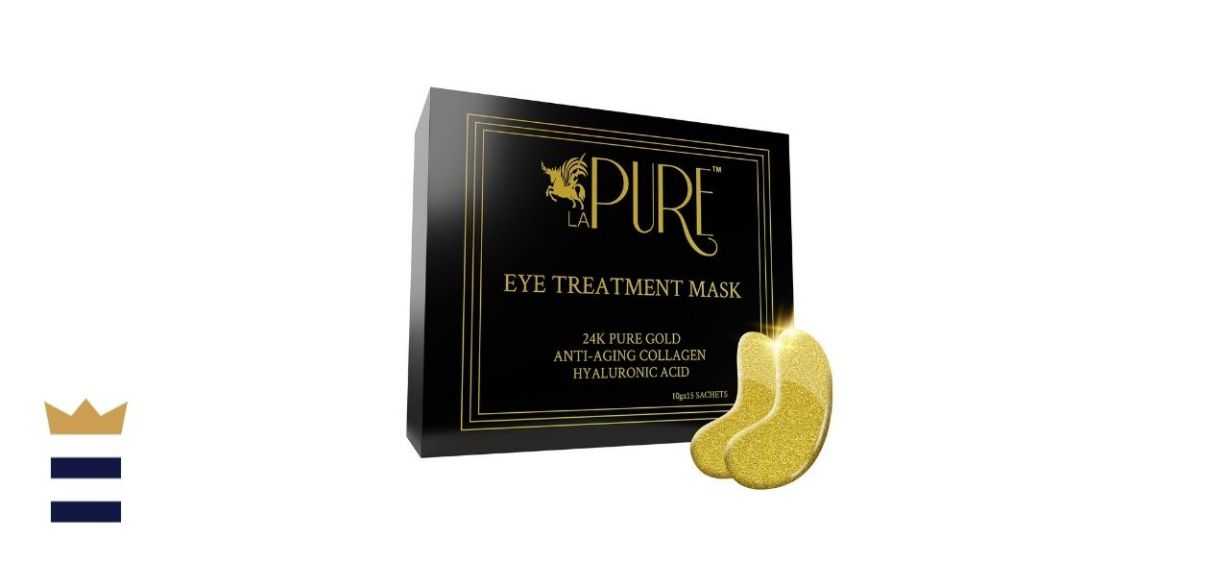 LA PURE’s 24K Gold Eye Treatment Masks