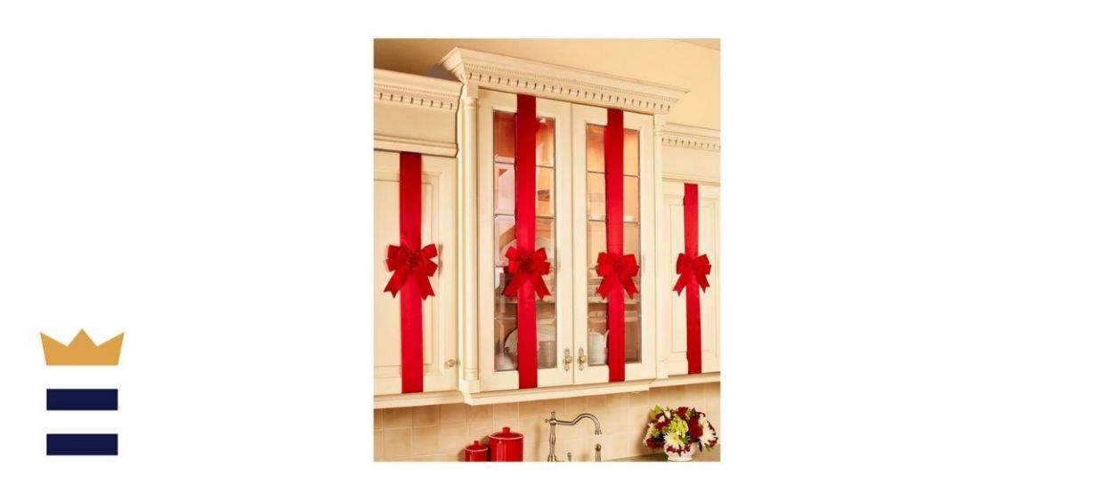 lakesideLTDexpress 4-Pc Cabinet Bows 