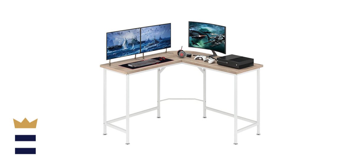 Lauraland L Shaped Desk 55 Inch