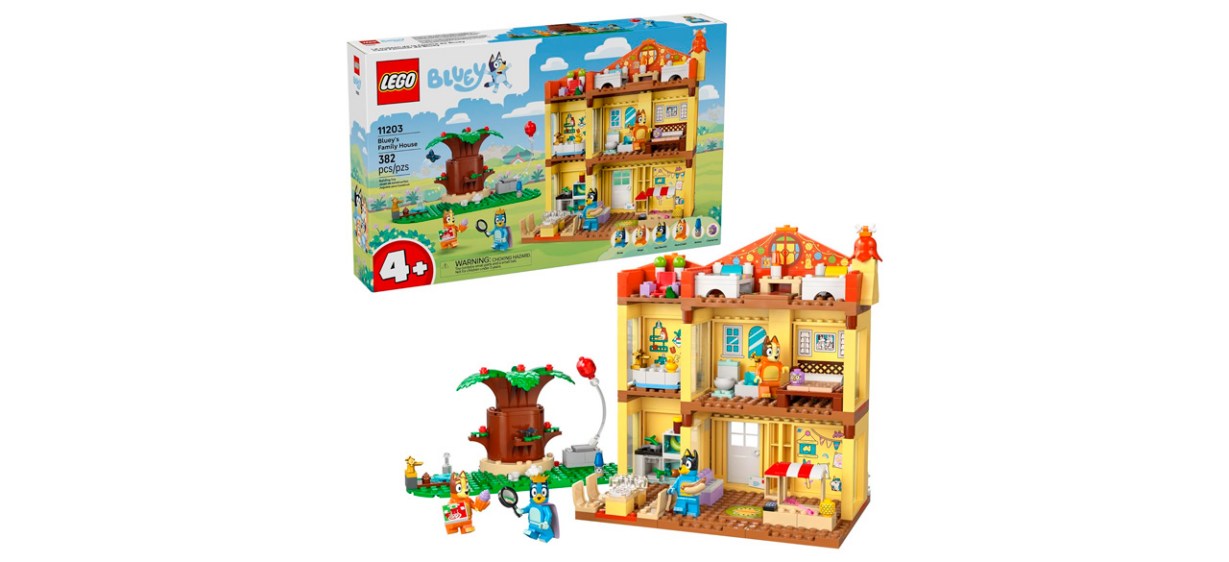LEGO Bluey: Bluey’s Family House Building Toy
