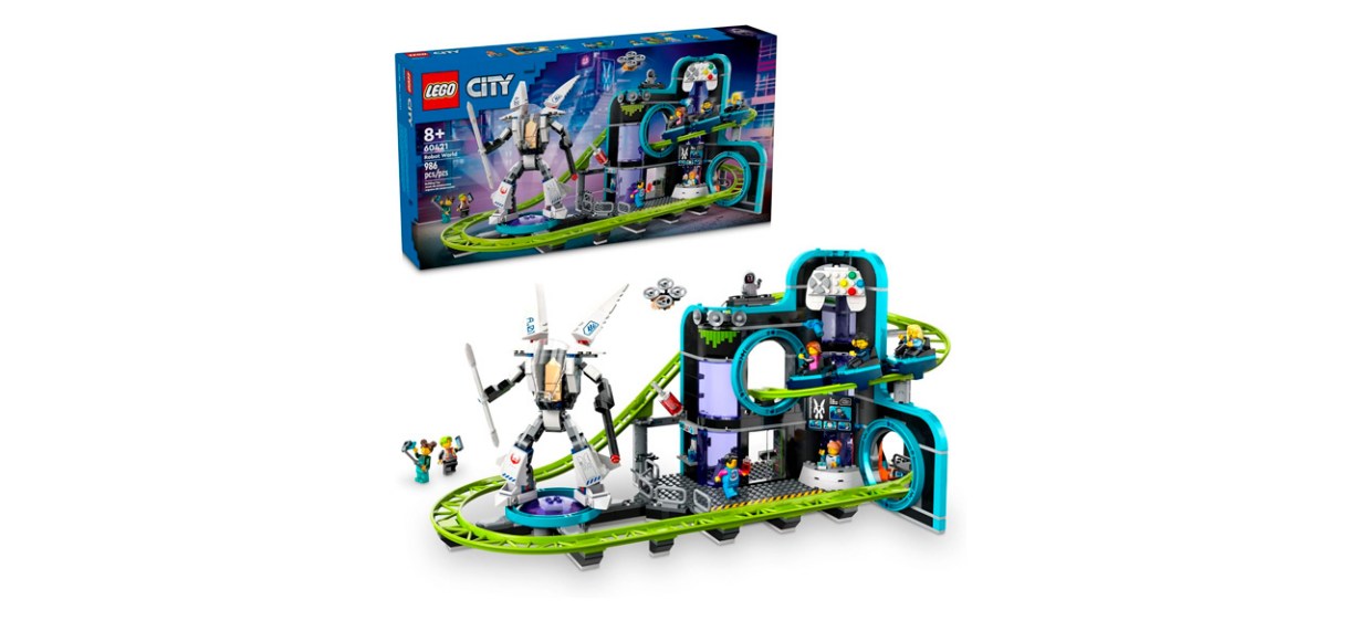 LEGO City Robot World Roller Coaster