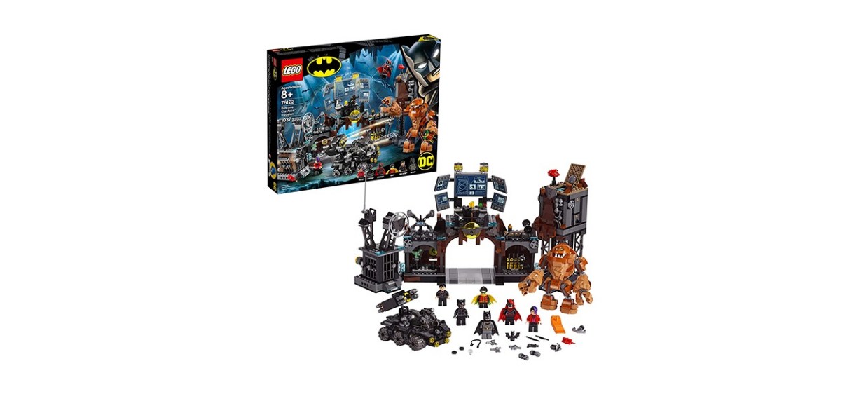 Lego Superheroes Batcave Clayface Invasion Building Kit
