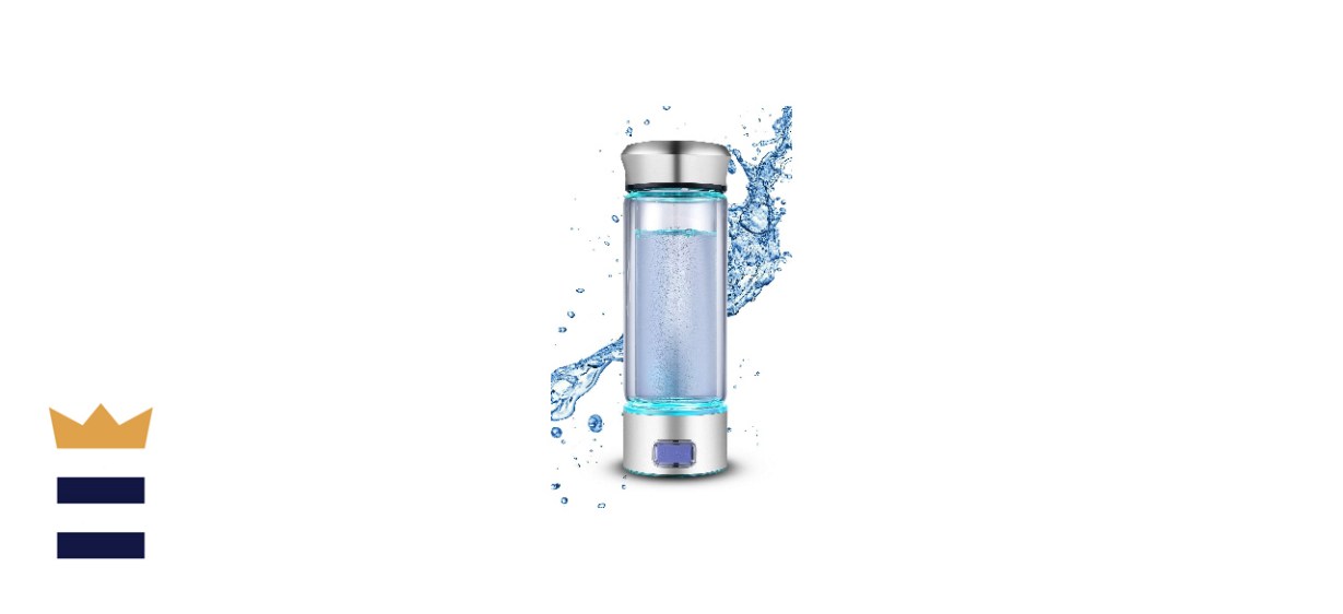 LevelUpWay Glass Hydrogen Generator Water Bottle
