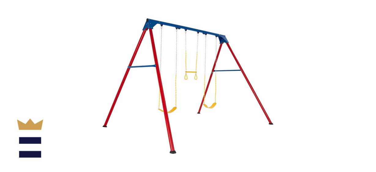 Lifetime 90200 Heavy Duty A-Frame Metal Swing Set