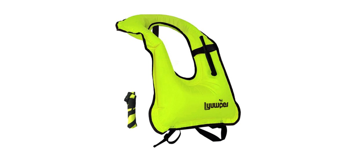 Lyuwpes Inflatable Snorkel Vest