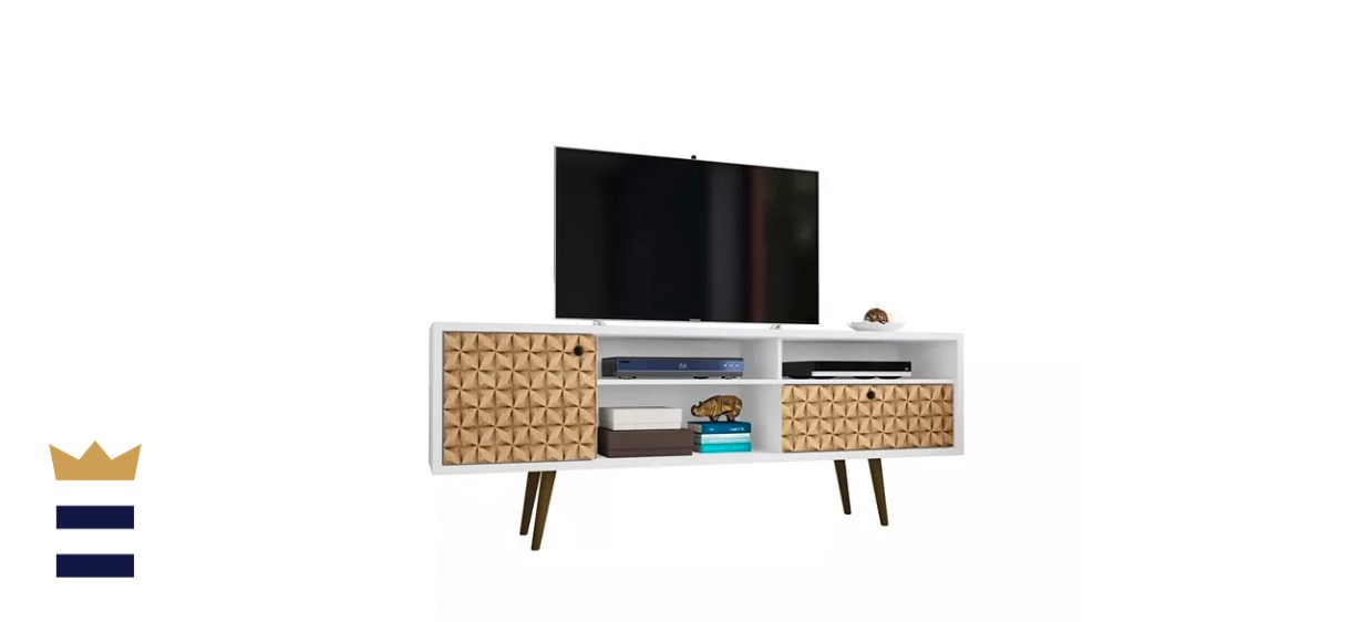 Manhattan Comfort Liberty Mid-Century-Modern TV Stand 