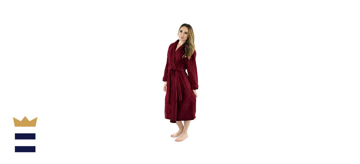 NY Threads Women’s Fleece Bathrobe