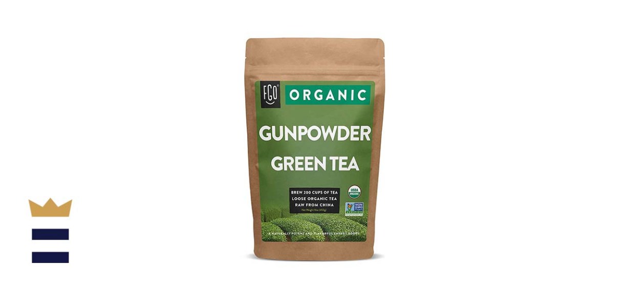 Organic Gunpowder Green Loose Leaf Tea