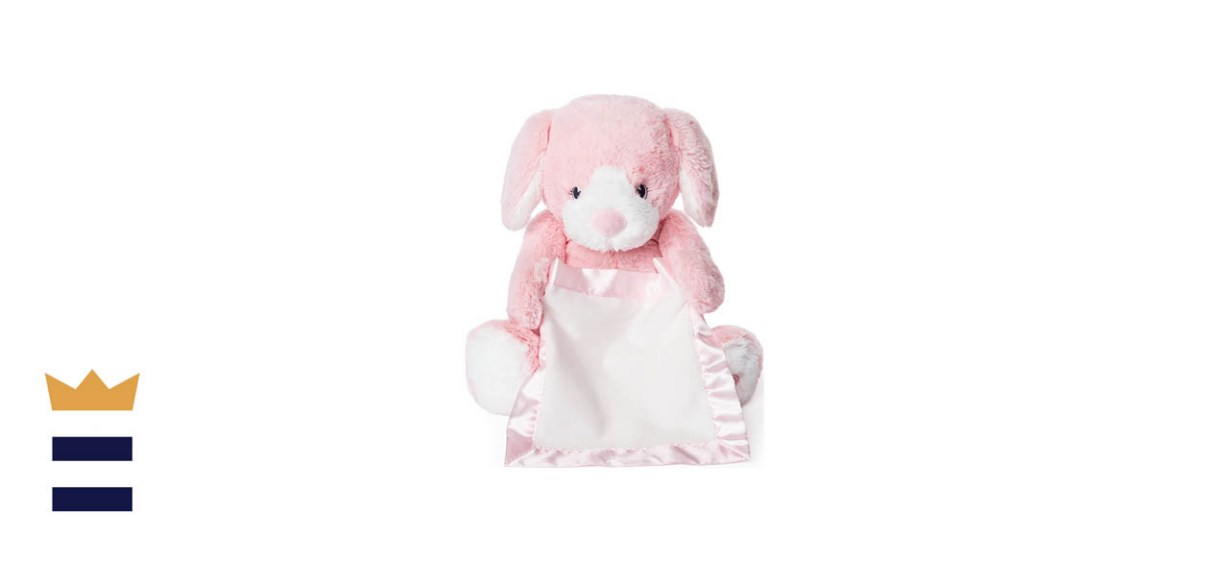 Peek-a-Boo Plush Pink Puppy