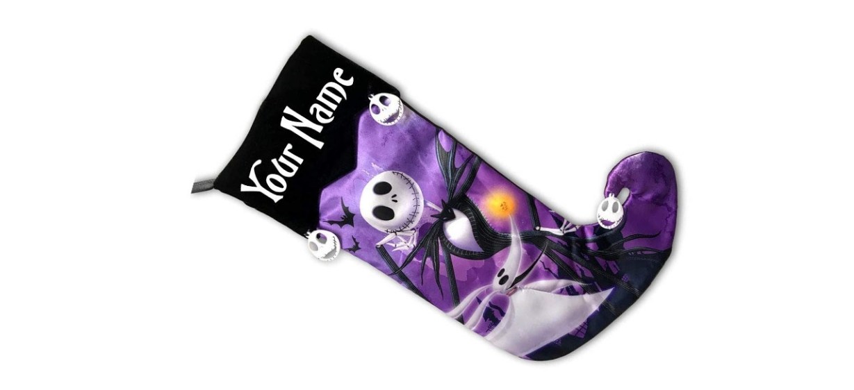Kurt Adler Disney Tim Burtons The Nightmare Before Christmas 25th Anniversary Edition Christmas Stocking