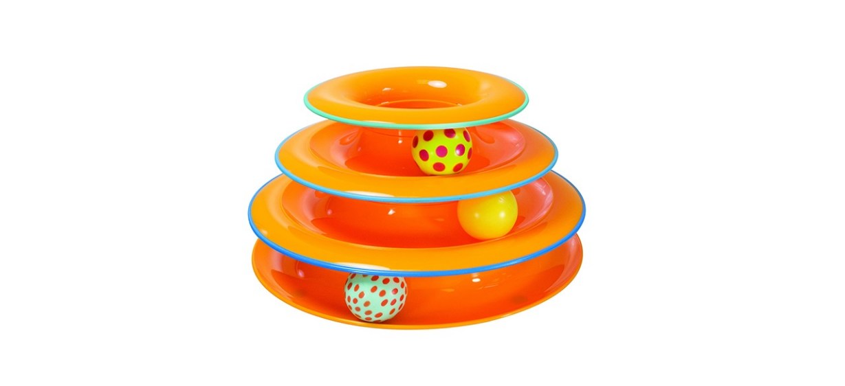 Petstages Tower of Tracks Cat Toy
