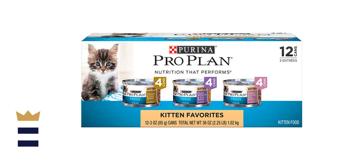 Purina Pro Plan Focus Kitten Favorites Variety Pack Canned Cat Food