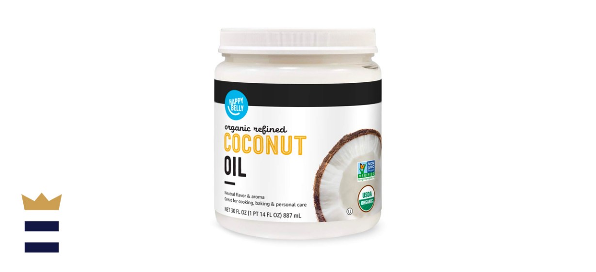 Happy Belly organic refined coconut oil