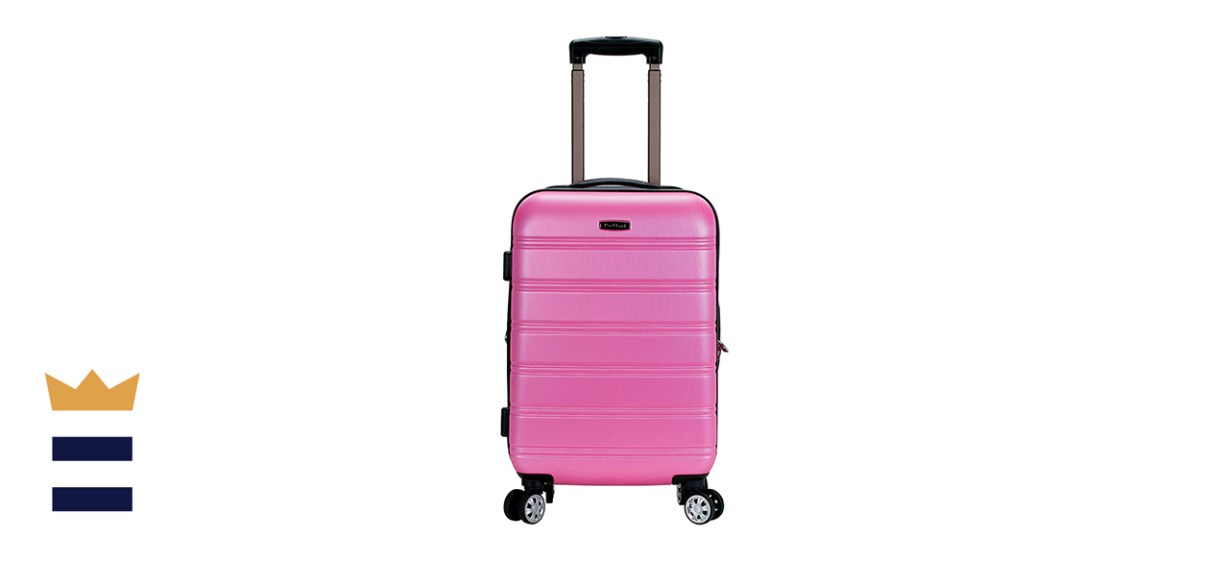 Rockland Melbourne Hardside Expandable Spinner Carry-On