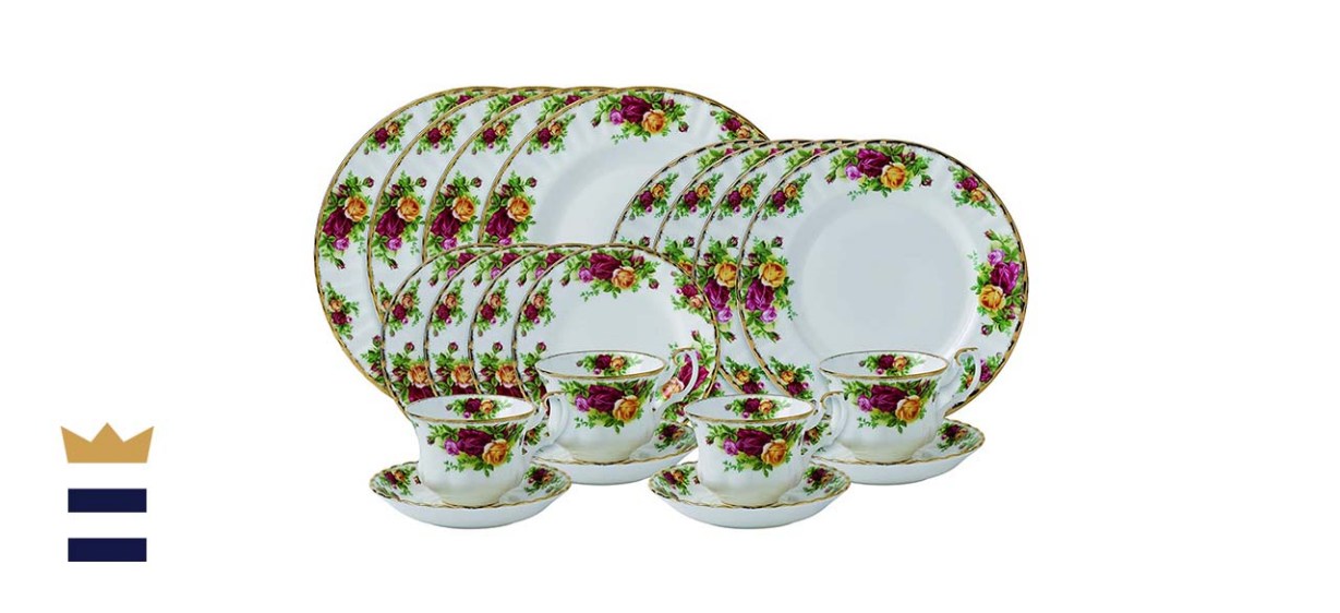 Royal Albert Old Country Rose 20-Piece Dinnerware Set