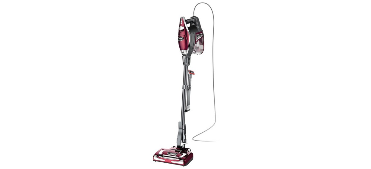 Shark HV322 Rocket Deluxe Pro Corded Stick Vacuum on white background