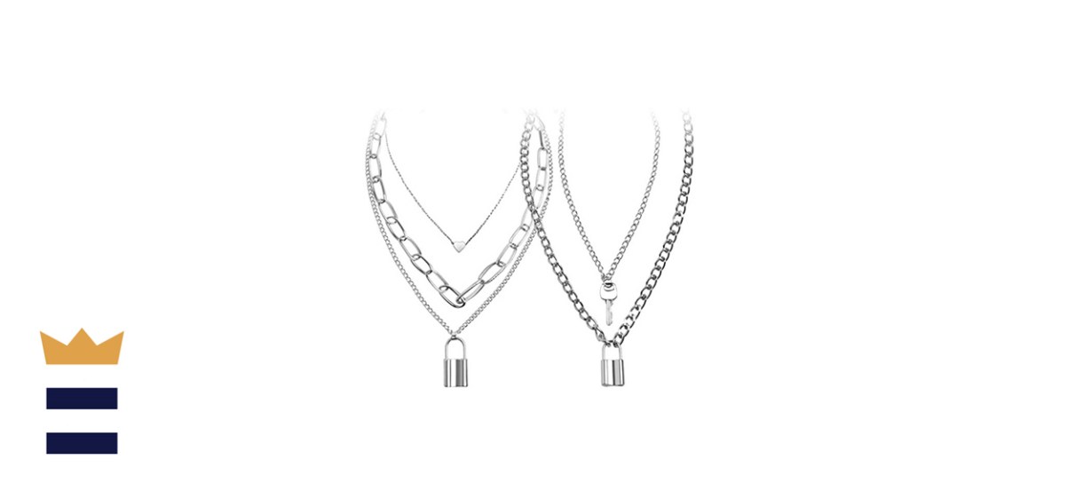 Sinvini Lock Chain Necklace