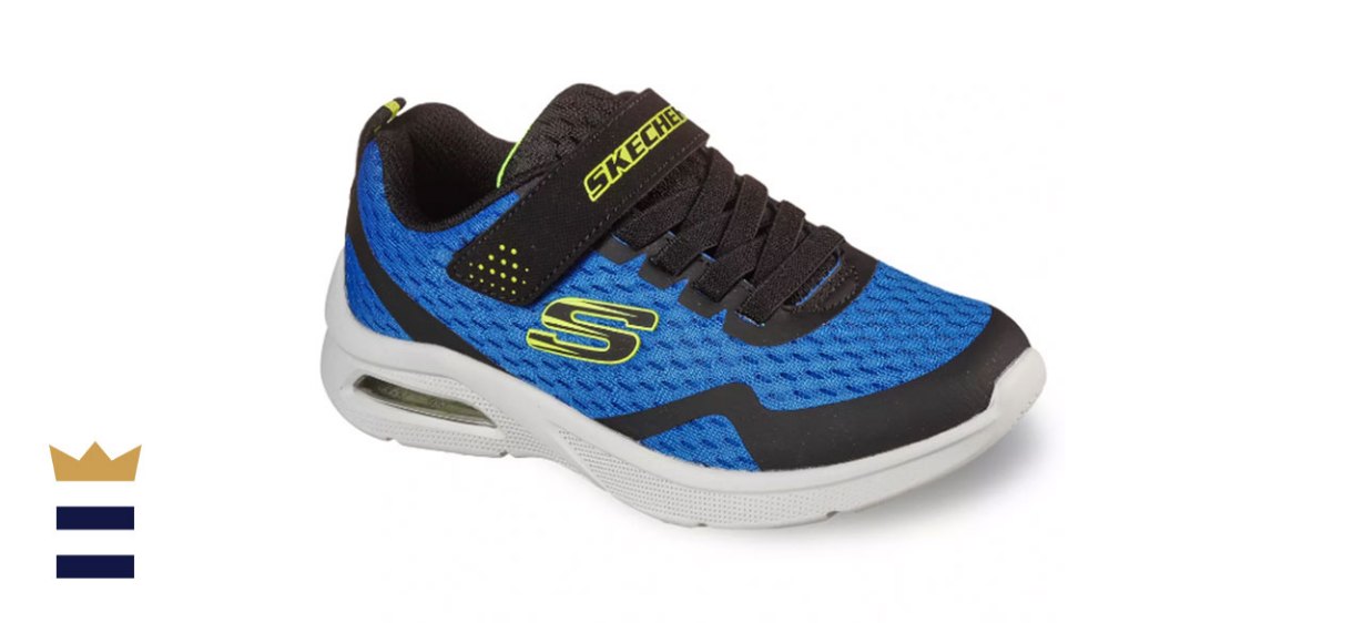 Skechers Microspec Boys’ Max Strap Sneaker