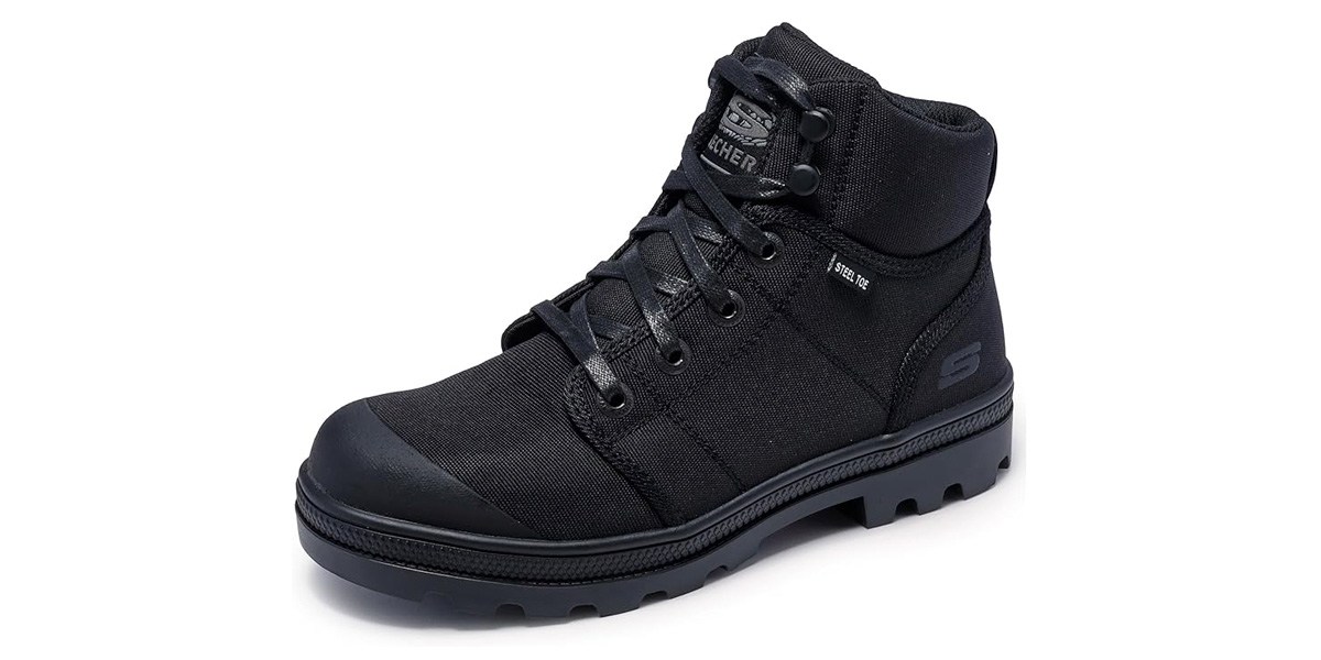 Skechers Women's Rotund Darragh Work Lace-Up Safety Toe Boots