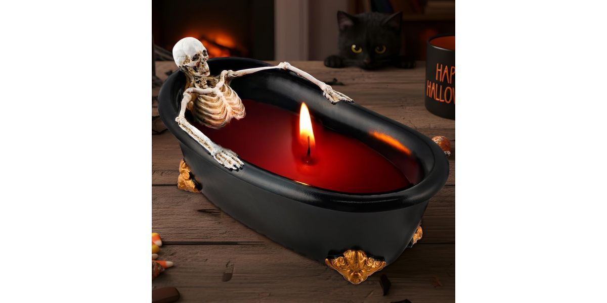 Wowagoga Skeleton Candle