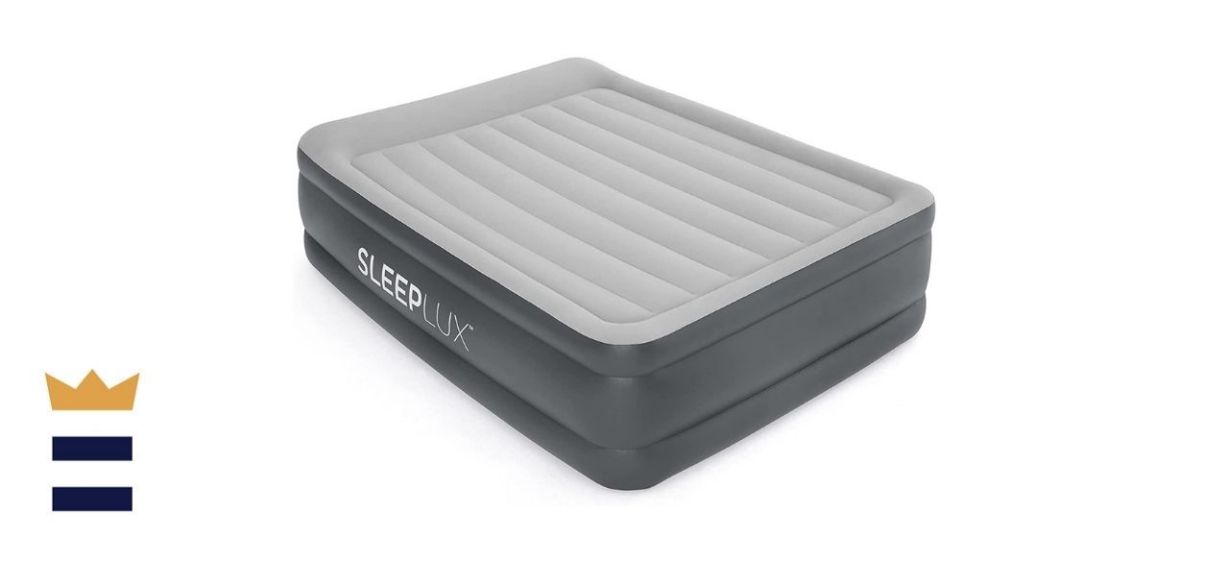  SLEEPLUX Durable Inflatable Air Mattress with Built-in