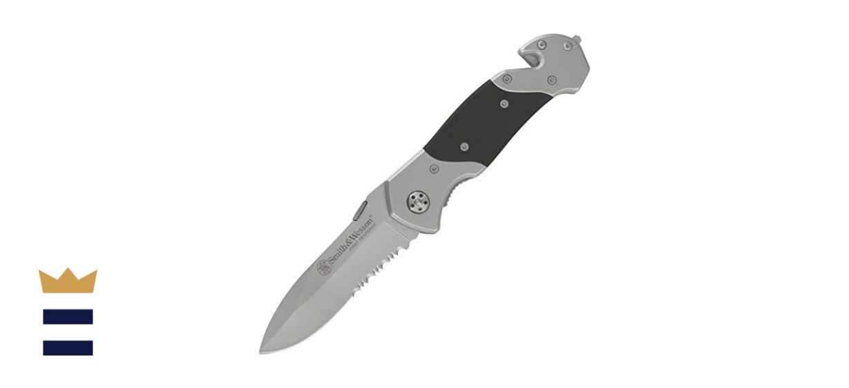 Smith &amp; Wesson Drop Point Folding Knife