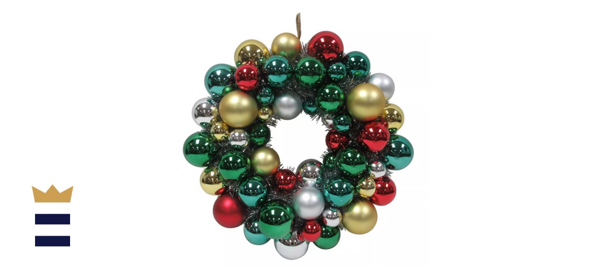 St. Nicholas Square Ornament Christmas Wreath Wall Decor