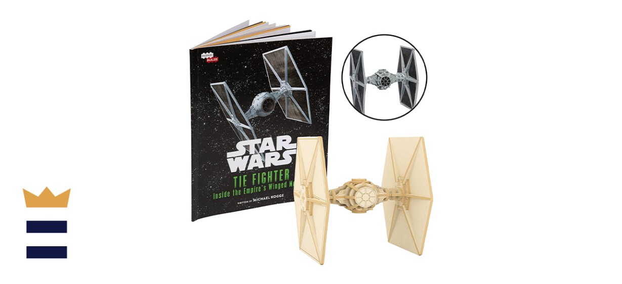 Star Wars Tie Fighter 3D Wood Puzzle and Model Figure Kit