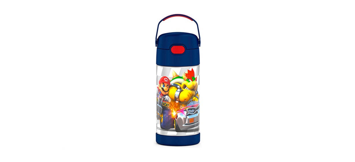 Thermos Funtainer Vacuum-Insulated Kids' Straw Bottle
