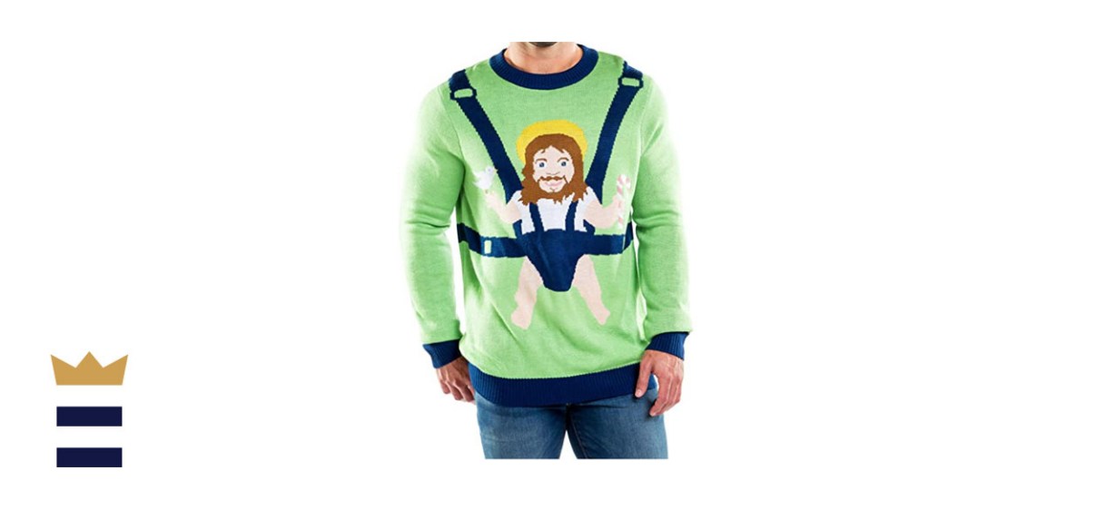 Tipsy Elves Baby Jesus Ugly Christmas Sweater