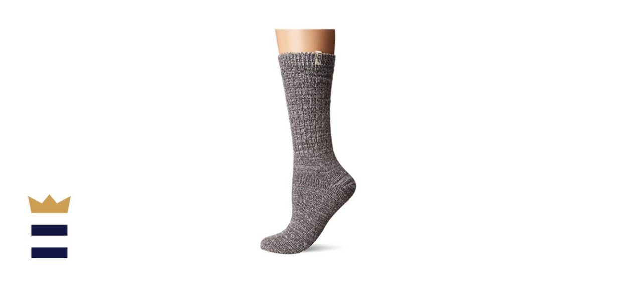 UGG Women's Rib Knit Slouchy Crew Sock