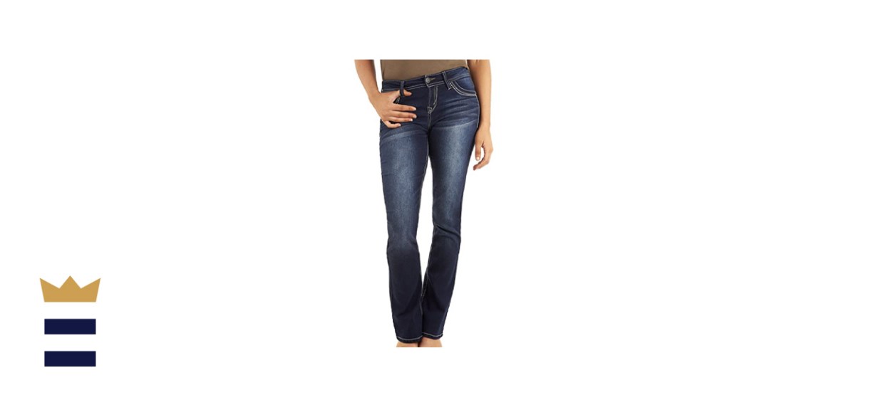 WallFlower Women’s Juniors Legendary Stretch Bootcut Denim Jeans