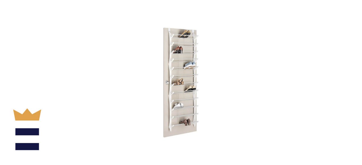 Whitmor Non-Slip Hanging Door Shoe Rack
