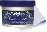 Wright's Silver Cleaner and Polish Cream with Polishing Cloth