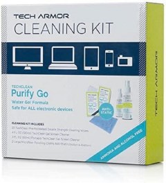 Tech Armor Pro Cleaning Kit with ExtraMove Formula and Cleansing Wipes