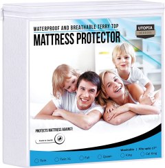 Utopia Bedding Premium Waterproof Mattress Protector