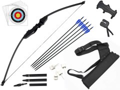 DOSTYLE Outdoor Recurve Bow and Arrow Set