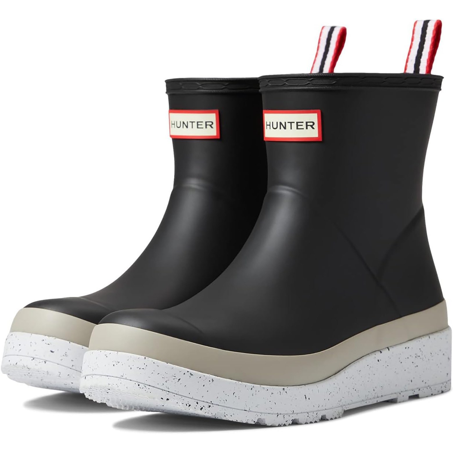 Hunter Women&#039;s Play Short Speckle Rain Boots