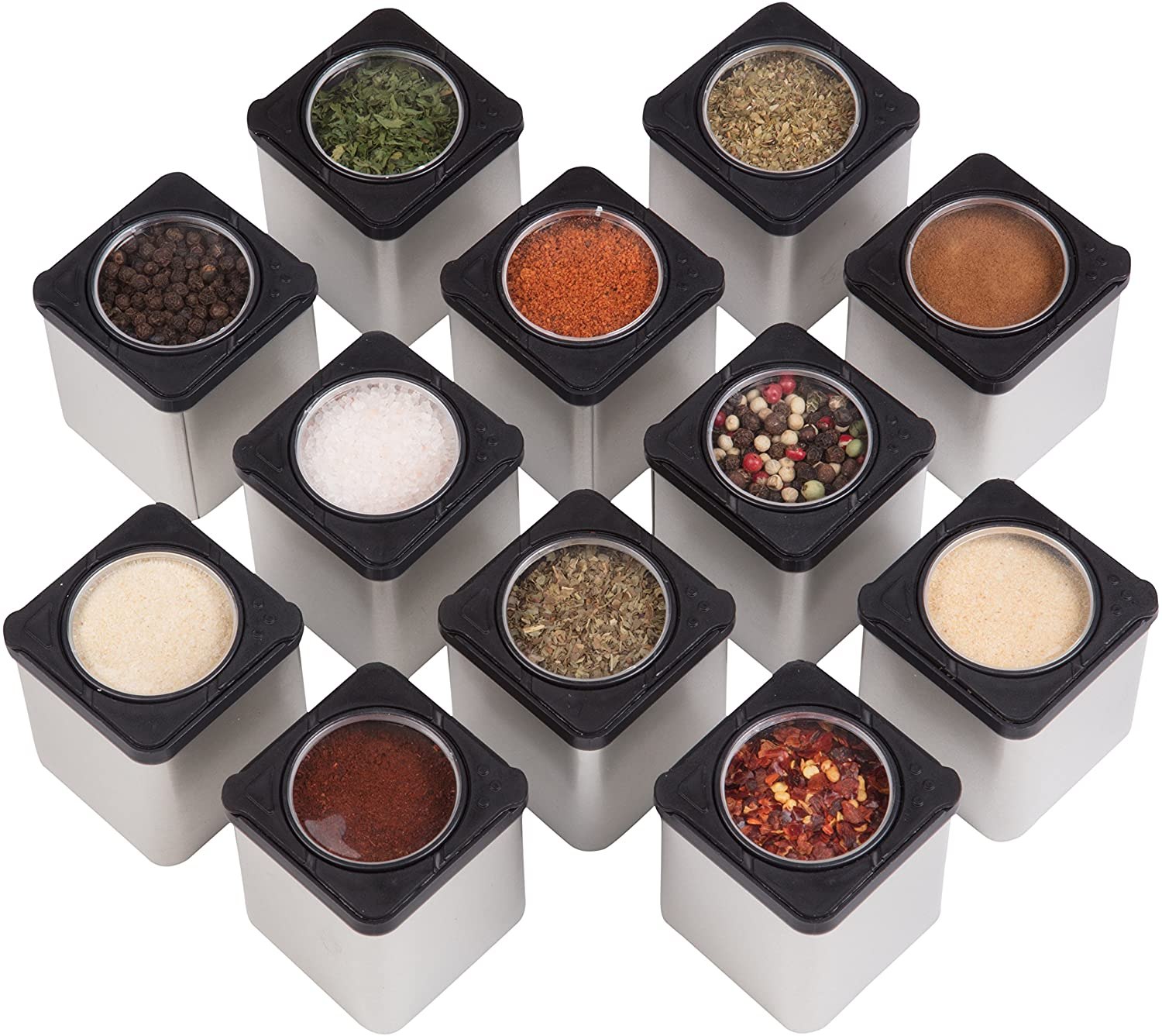Good Cooking Magnetic Spice Jars