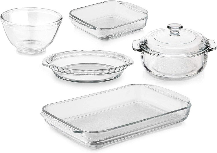 Libbey Baker's Basics Glass Casserole Set