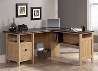 Sauder August Hill L-Shaped Desk
