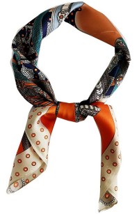 FONYVE Square Silk Scarf