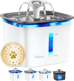 Veken Automatic Pet Fountain