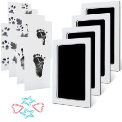 Baby Footprint Imprint Kit With Ink Pad And Memento Ink Couple